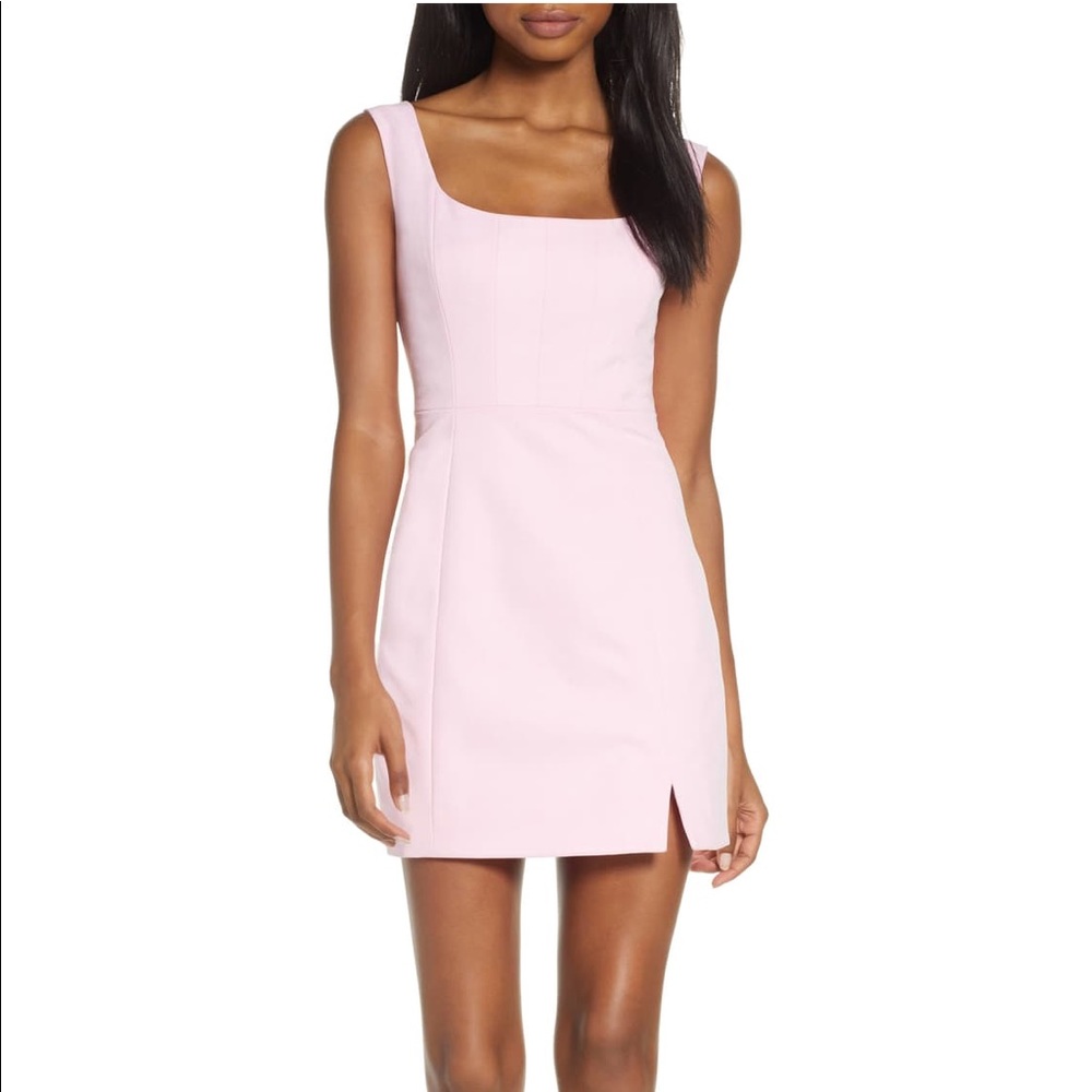 Naomi Notched Hem Dress
